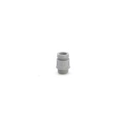 Pressacavo PA6 IP54 passo Gas G3/8 grigio RAL 7035 per installazioni elettriche