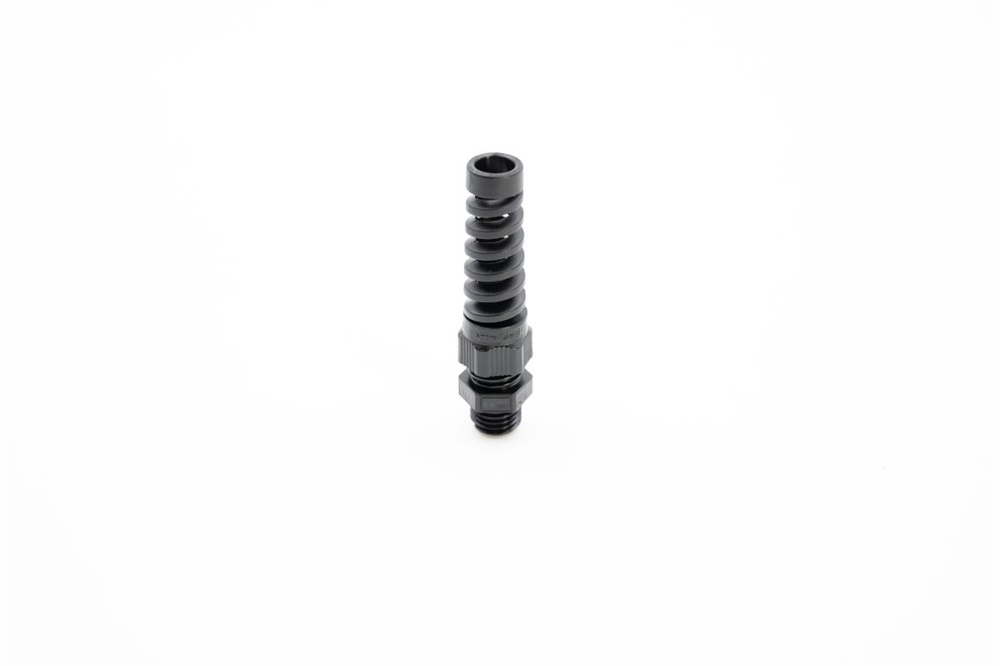 Pressacavo Spiralblock PA6.6 IP68 Pg11 per installazioni elettriche con curve e angoli variabili nero RAL 9005