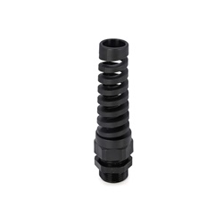 Pressacavo Spiralblock PA6.6 IP68 Pg16 nero per installazioni elettriche con curve e angoli variabili