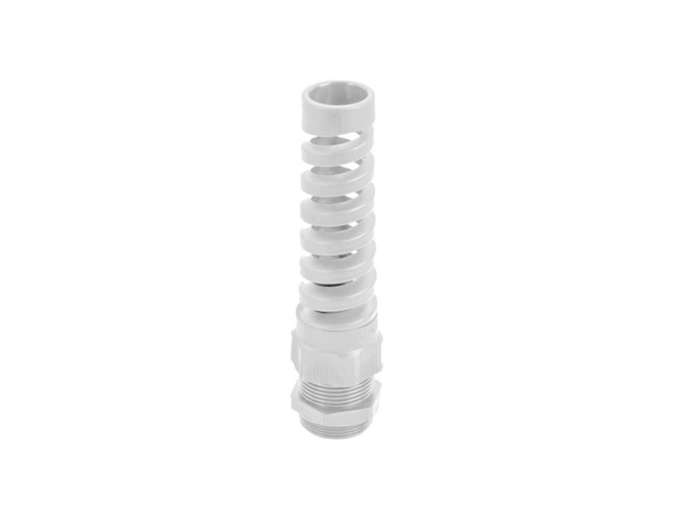 Pressacavi Spiralblock PA6.6 IP68 filettatura G3/4 grigio per installazioni elettriche