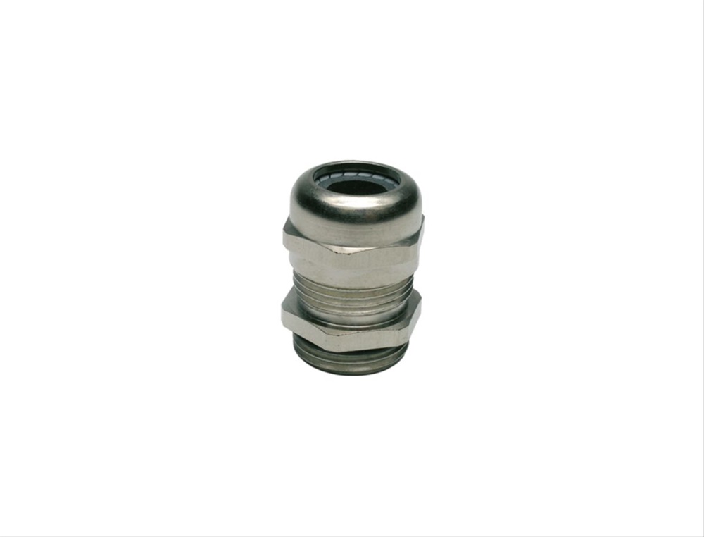 Pressacavo ottone nichelato M25x1,5 IP68,5 EMC per installazioni elettriche sicurezza cavi