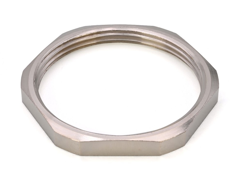 Controdado ottone G2 nichelato per impianti elettrici