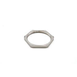 Controdado ottone nichelato PG29 per impianti elettrici