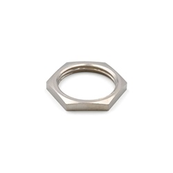 Controdado ottone nichelato M63x1,5 per applicazioni elettriche resistente e durevole