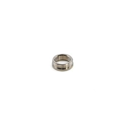 Riduzione ottone nichelato M32x1,5 a M25x1,5 per connessioni elettriche robuste e resistenti