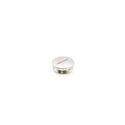 Tappo ottone nichelato protezione IP54 connettore PG16 per applicazioni elettriche