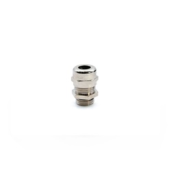 Pressacavo Maxibrass ottone nichelato M12x1,5 IP68 per installazioni elettriche