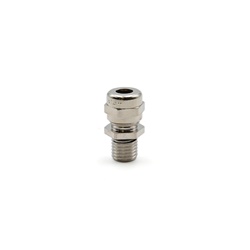 Pressacavo Maxibrass ottone nichelato filettatura lunga M12x1,5 IP68 per installazioni elettriche