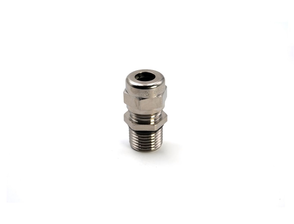 Pressacavo Maxibrass 2900 ottone nichelato filettatura Pg IP68 per installazioni elettriche