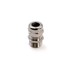 Pressacavo Maxibrass ottone nichelato filettatura lunga Pg16 IP68 per installazioni elettriche