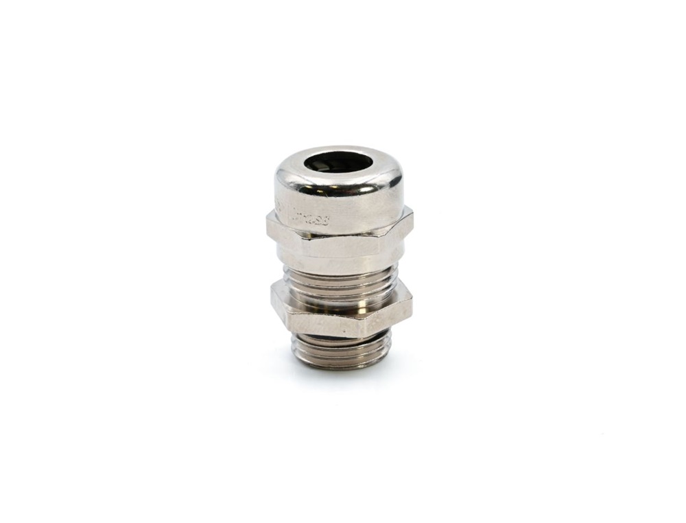 Pressacavo Maxibrass ottone nichelato ridotto M20 IP68 per installazioni elettriche
