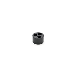 Guarnizione multiforo neoprene 70sh A 3 fori per pressacavi M25 elettrico industriale