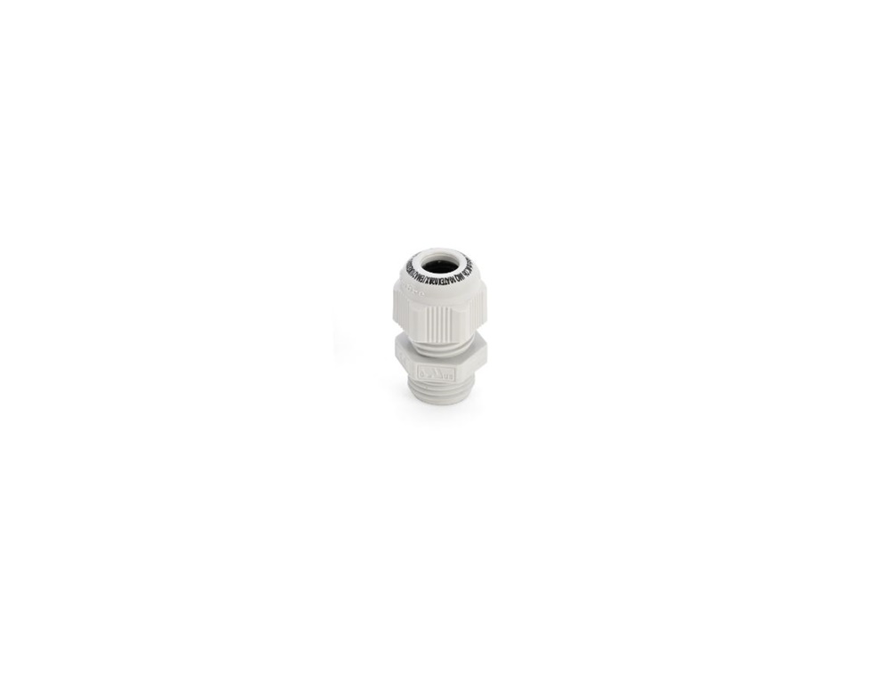 Pressacavo Maxiblock ATEX in nylon PA6.6 IP65 filettatura M20 grigio RAL 7035 per installazioni elettriche sicure in ambienti a rischio esplosione