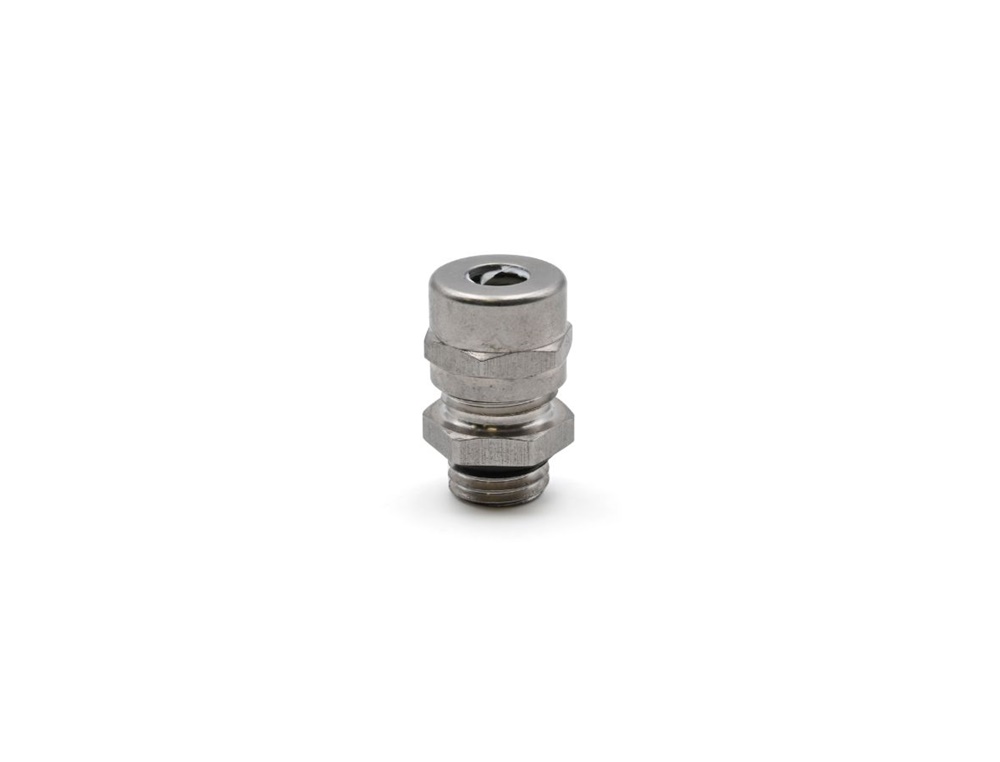 Pressacavo Maxiinox in acciaio inox AISI 316L M12x1,5 IP68 per installazioni elettriche settore food & beverage