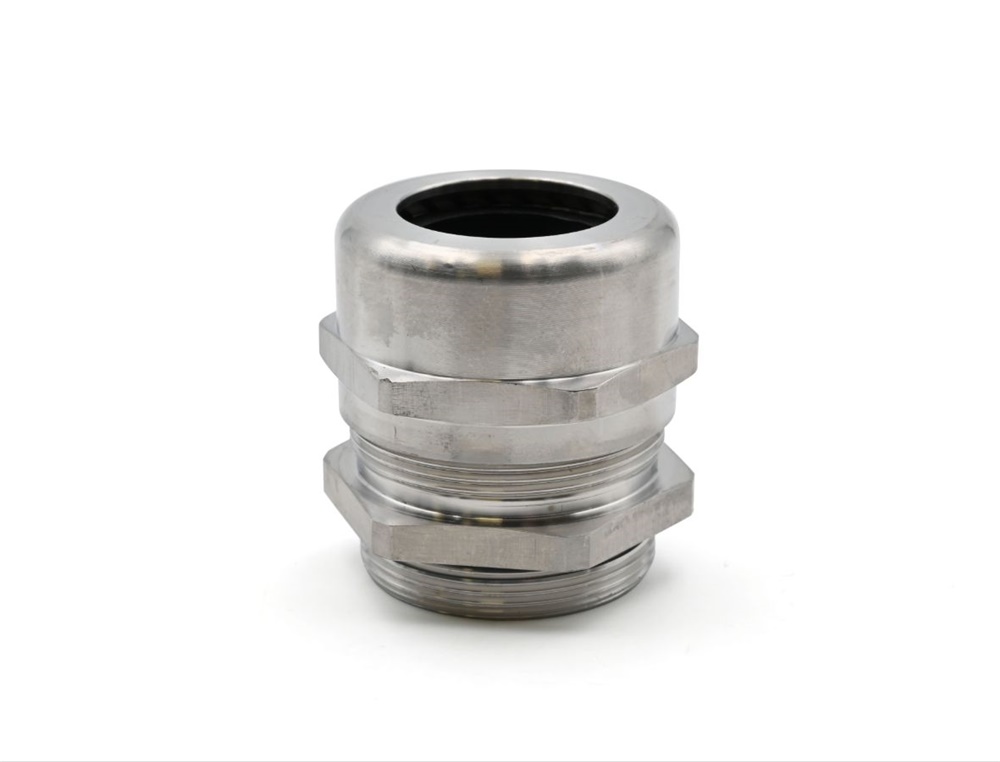 Pressacavo Maxiinox in acciaio inox AISI 316L M40x1,5 IP68 per installazioni elettriche settore food&beverage