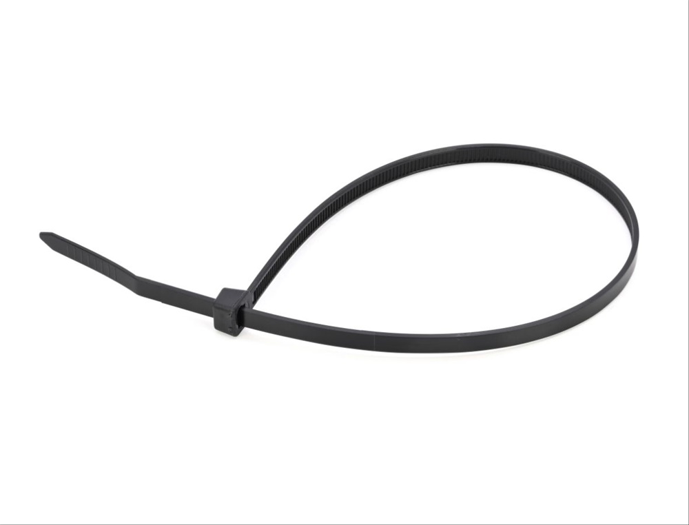 Fascetta in poliammide PA6.6 150x3,6 mm nera per fissaggio cavi elettrici
