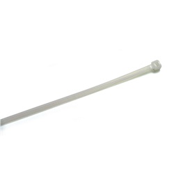 Fascetta in poliammide PA6.6 300x3,6 mm naturale per fissaggi elettrici professionali e domestici