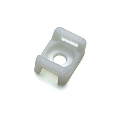 Supporto a sella per cavi fascetta max 4,8 mm poliammide PA per applicazioni elettriche