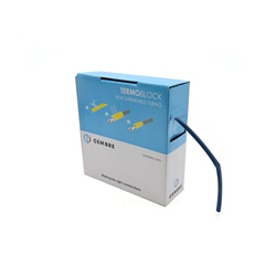 Guaina termorestringente poliolefina 2:1 blu isolante elettrico 10m diametro 4,5mm pre restringimento