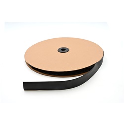 Guaina termorestringente poliolefina 2:1 bobina 100m diametro 19mm nero isolamento elettrico protezione connessioni