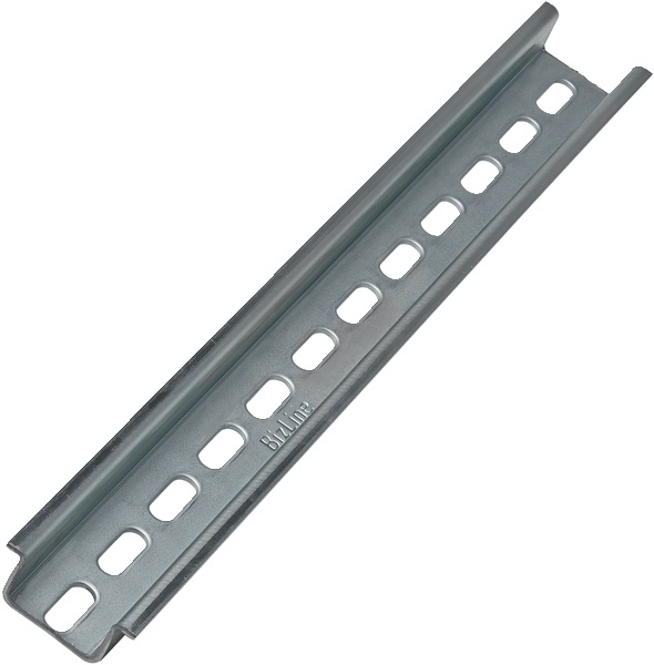 Guida DIN simmetrica 35x15 mm 2 m montaggio a scatto per dispositivi modulari pesanti