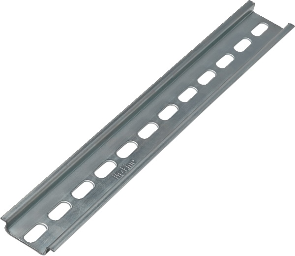 Guida DIN simmetrica 35x7,5 mm 2 m montaggio rapido dispositivi pesanti