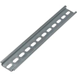 Guida DIN simmetrica 35x7,5 mm 2 m montaggio rapido dispositivi pesanti