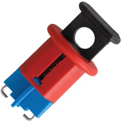 Mini blocca-disgiuntore unipolare bullonatura interna nylon vetro armato protezione impianti elettrici