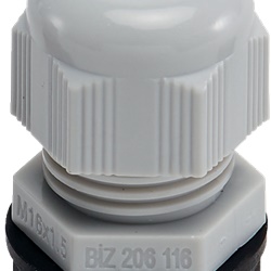 Pressacavo plastica filettatura ISO/M 20 antivibrazioni impermeabile IP68 per installazioni sicure