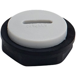 Tappo e controdado plastica ISO/M 16 per pressacavo protezione IP68 (100 pezzi)