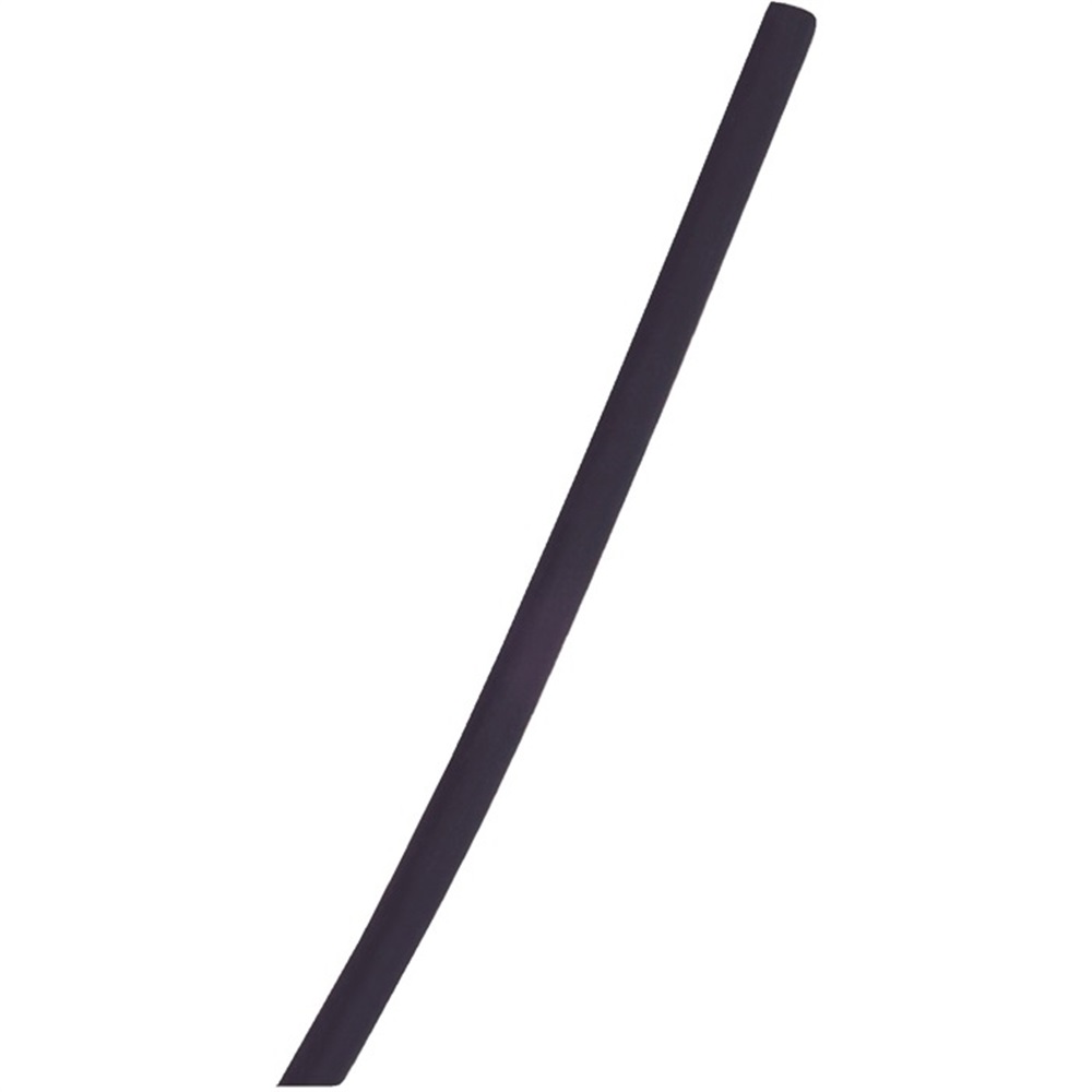 Guaina termorestringente 3/1 senza adesivo 6/2 mm, 1 mm nera