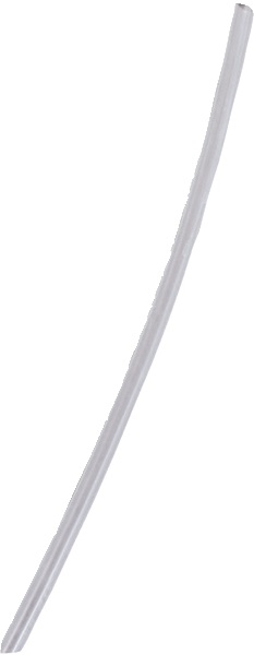 Guaina termorestringente trasparente 18/6 mm 1 m per isolamento e identificazione cavi