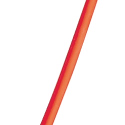 Guaina termorestringente 3/1 senza adesivo 12/4 mm, 1 mm rosso