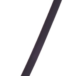 Guaina termoretraibile nera 101,6/50,8 mm 1 m isolamento elettrico e gestione cavi