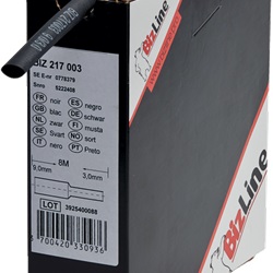 Guaina termoretraibile nera 3:1 12m isolamento elettrico protezione cavi
