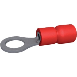 Capocorda preisolato rosso 0,5-1,5 mm² Easy-Entry PVC per installazioni elettriche rapide
