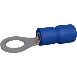 Capocorda preisolato rotondo blu 1.5-2.5 mm² M4 (x 100)