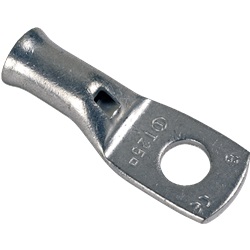 Capocorda potenza NFC 20-130 240 mm² corpo rame elettrolitico foro ispezione doppia vite 14 mm