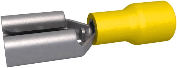 50 CLIPF GIALLE 1.5-2.5 LING6.35X0.