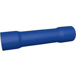 Manicotti preisolati blu rame stagnato 1,5-2,5 mm² confezione 100 pezzi per installazioni elettriche rapide e sicure