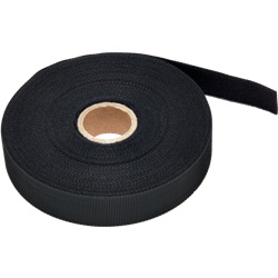 Nastro autoaggrappante PA 6.6 10 m x 20 mm nero per fissaggio e organizzazione cavi dati riutilizzabile