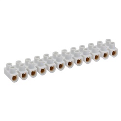 Morsetto 2.5 mm² in propilene bianco