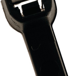 Collare cablaggio PA 6.6 anti-UV 190x4,8 mm nero per esterno e fotovoltaico
