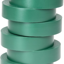 Nastro isolante elettrico verde 19mm x 20m PVC ritardante fiamma autoestinguibile resistente acidi e alcali