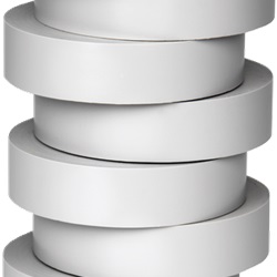 Nastro isolante elettrico grigio 19 mm x 20 m PVC ritardante fiamma autoestinguibile