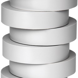 Nastro isolante elettrico grigio 19 mm x 20 m PVC ritardante fiamma autoestinguibile