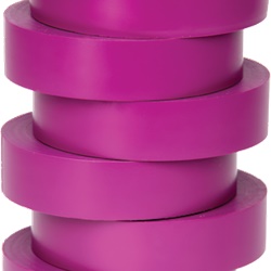 Nastro isolante elettrico viola 19mm x 20m PVC plastificato autoestinguente resistente acidi e alcali
