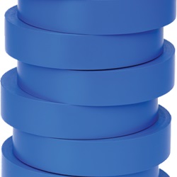 Nastro isolante elettrico blu 33 m x 19 mm PVC ritardante fiamma per protezione e identificazione impianti elettrici