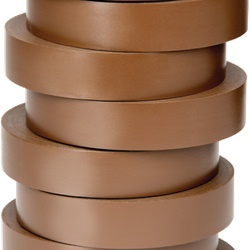 Nastro isolante elettrico marrone 19mmx33m PVC autoestinguibile per protezione componenti