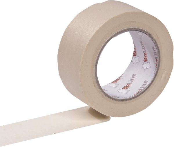Nastro mascheramento professionale 50mmx50m carta crespata adesivo solvente resistenza alta temperatura verniciatura precisa edilizia e industria